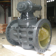 Large-Diameter Gear Operation Sleeve Type Flange Plug Valve